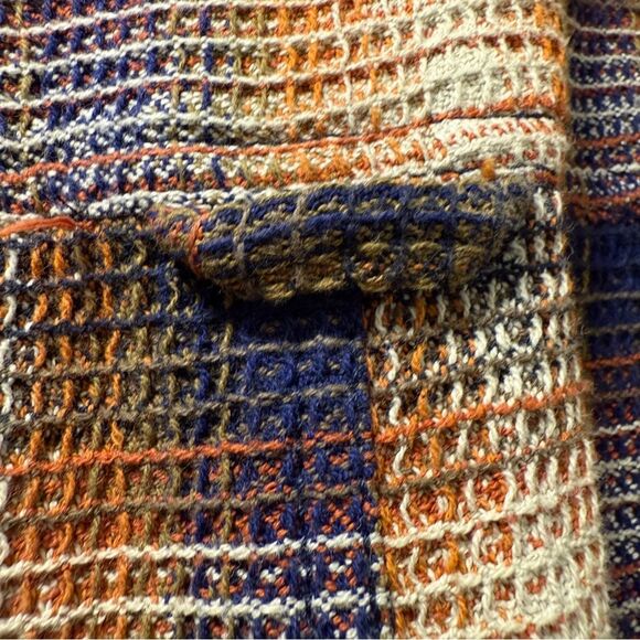 We the Free Anneli Plaid Shirt Jacket Shacket Tobacco Ombre Free People | Sz M - Picture 12 of 15